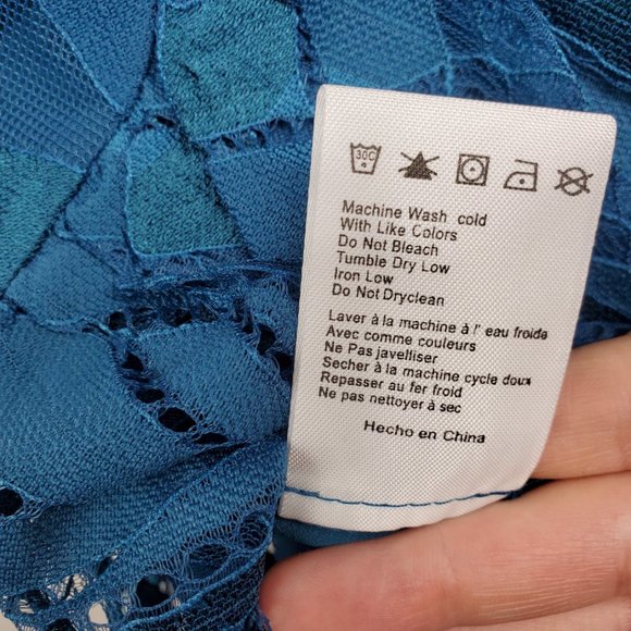 foxiedox Blue High Low Dress - Picture 15 of 16